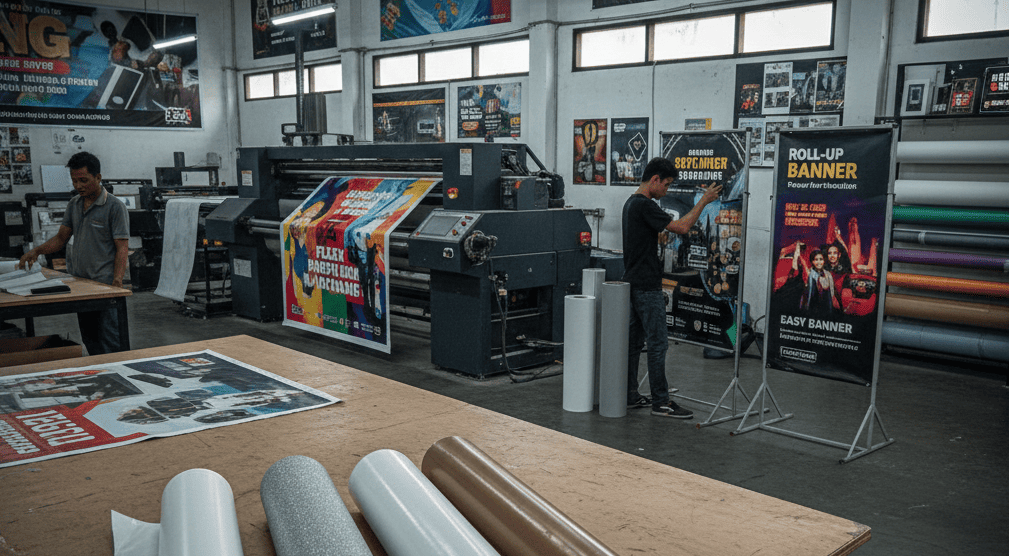 Kenali Berbagai Jenis Bahan Banner/Spanduk Terbaik