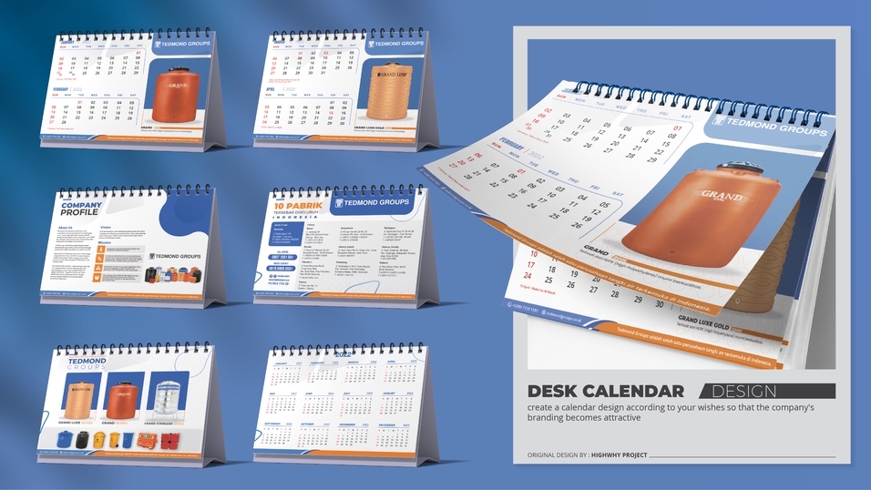 Cara Mengoptimalkan Kalender Company Profile untuk Branding