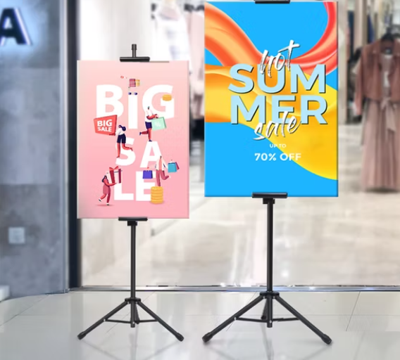 Keunggulan Tripod Display untuk Promosi Indoor & Outdoor