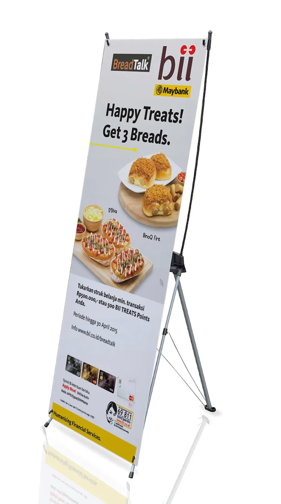 Tripod Banner Impraboard