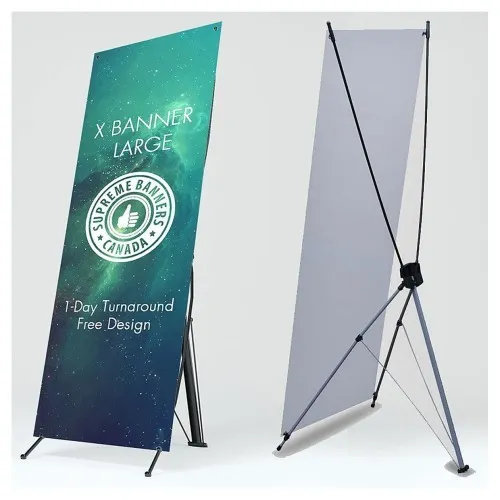 XBanner Mini Uk. 25x40cm Bahan Albatros