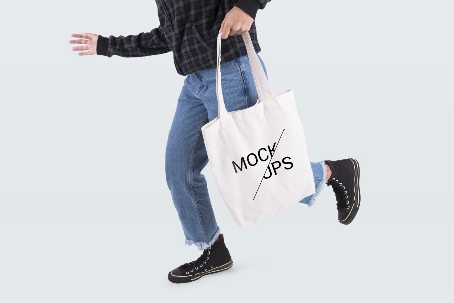 Totebag Blacu detail